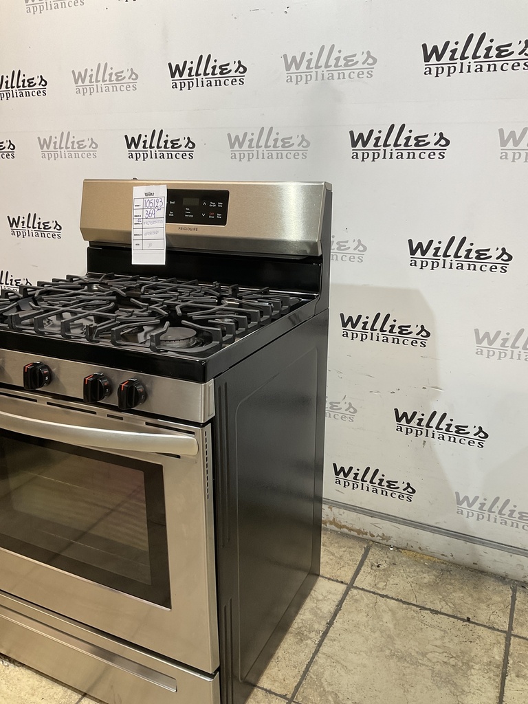 Frigidaire Used Natural Gas Stove 30inches (Stainless Steel) 