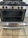 Frigidaire Used Natural Gas Stove 30inches (Stainless Steel) 