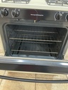 Ge Used Natural Gas Stove 30inches (bisque/black) 