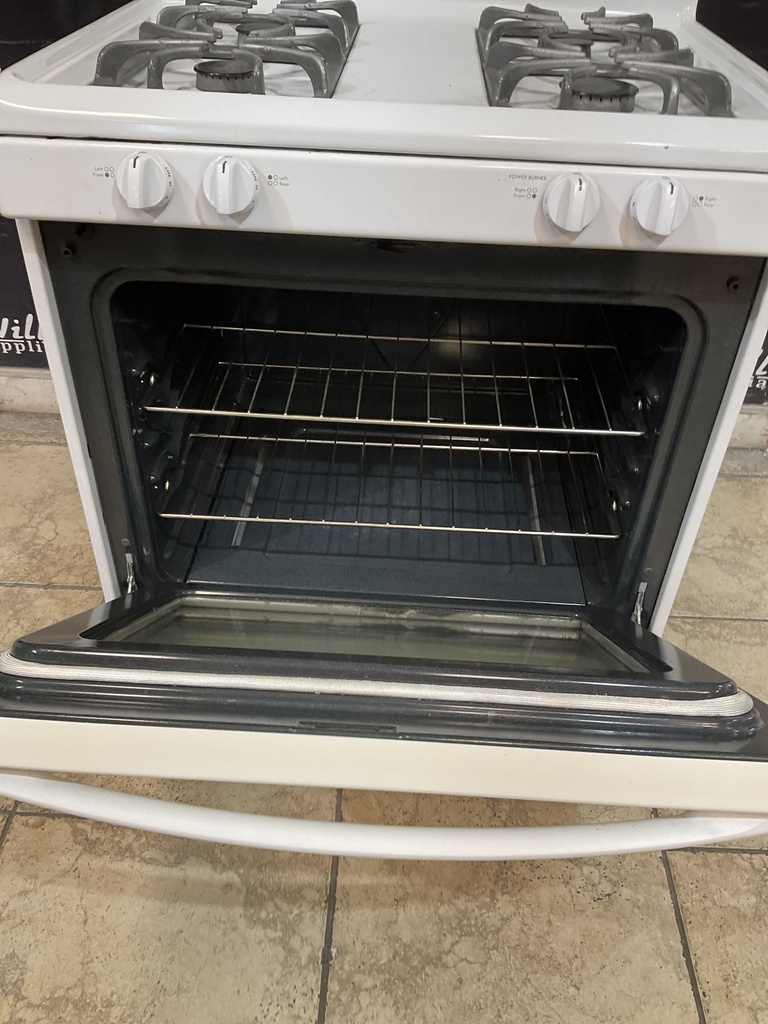Frigidaire Used Natural Gas Stove 30inches (White) 