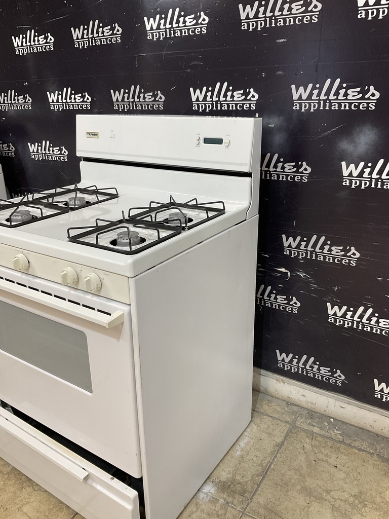 Tappan Used Natural Gas Stove 30inches (White) 
