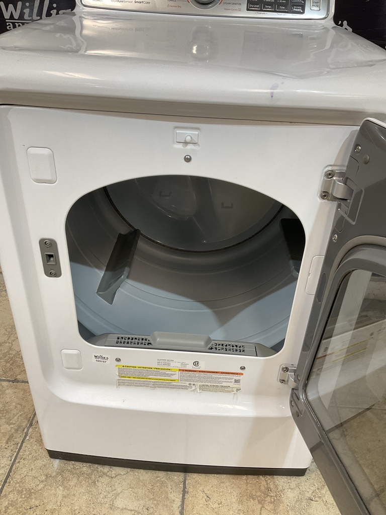 Samsung Used Natural Gas Dryer 27inches (white) 