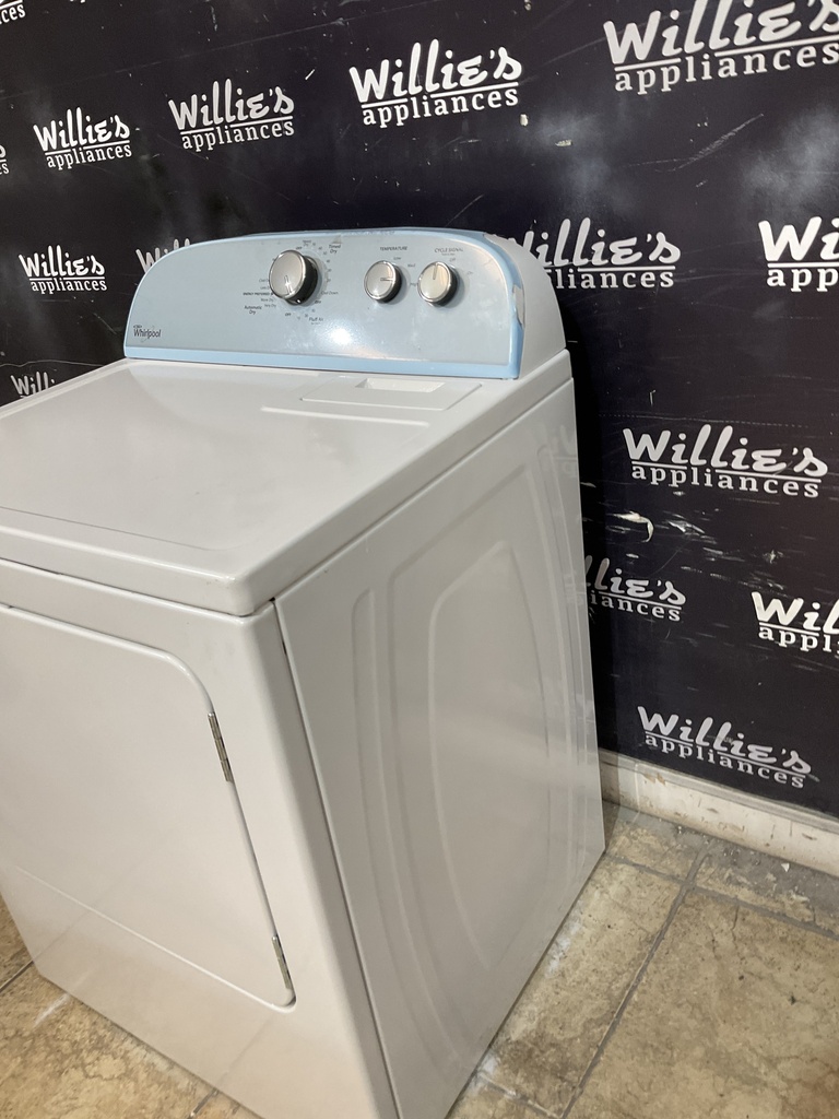 Whirlpool Used Electric Dryer 202volts (30 AMP) 29inches {3 prong} (White) 