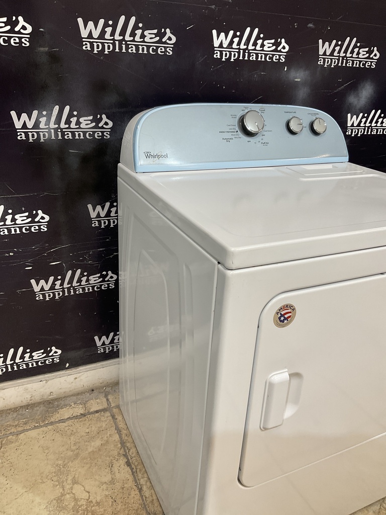 Whirlpool Used Electric Dryer 202volts (30 AMP) 29inches {3 prong} (White) 