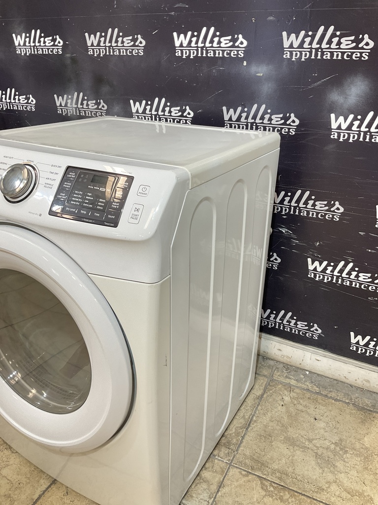Samsung Used Electric Dryer 220volts (30 AMP) 27inches {3 prong} (White)