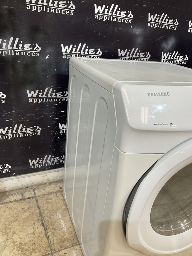 Samsung Used Electric Dryer 220volts (30 AMP) 27inches {3 prong} (White)