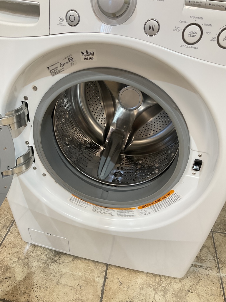 Lg Used Washer Front-load 27inches (White) 