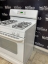 Ge Used Natural Gas Stove 30inches (White) 