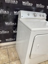 Maytag Used Electric Dryer 220volts (30 AMP) 29inches {4 prong} (White) 