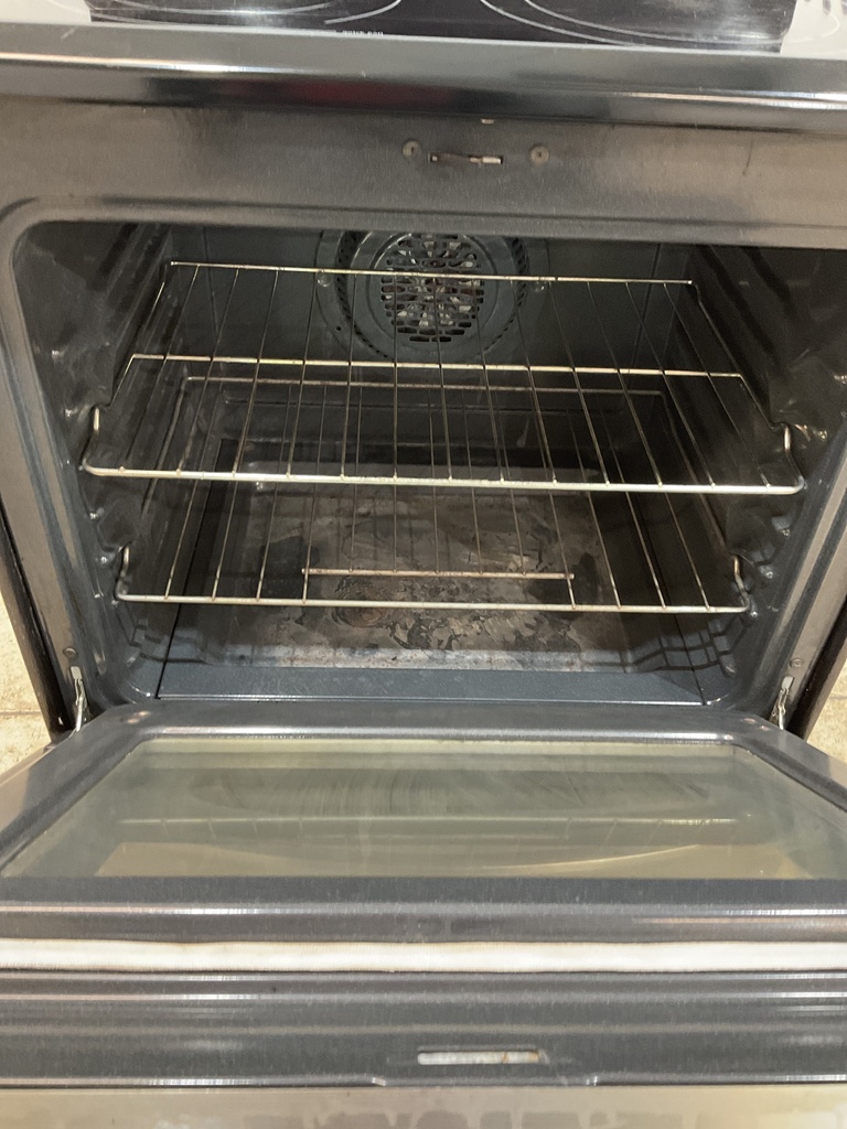 Frigidaire Used Electric Stove 220volts (40/50 AMP) 30inches {4 prong} (Stainless steel) 