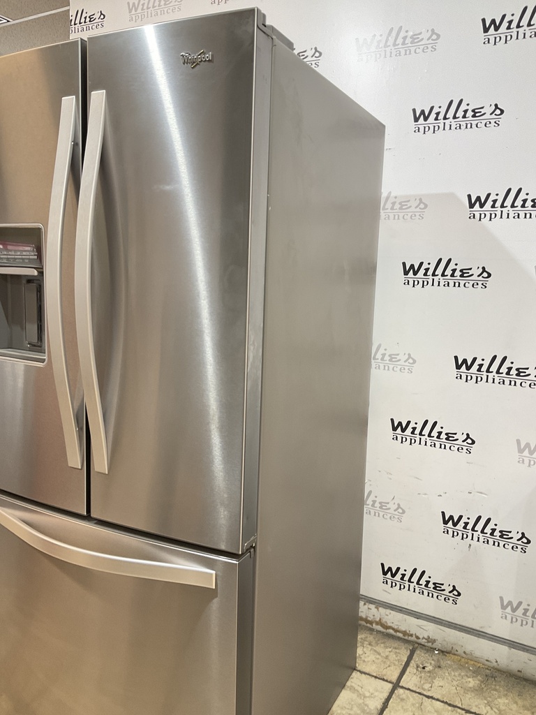 Whirlpool Used Refrigerator French Door 30x68 (Stainless Steel) 