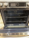 Samsung Used Electric Stove 220volts (40/50 AMP) 30inches {no cord} (stainless steel)