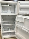 Hotpoint Used Refrigerator Top and Bottom 28x64 1/2” (white) 