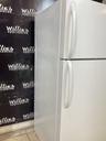 White Westinghouse Used Refrigerator Top and Bottom 30x66 (White) 