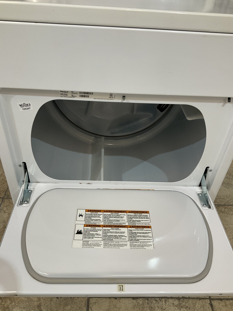 Whirlpool Used Electric Dryer 220volts (30 AMP) 29inches {3 prong} (White) 