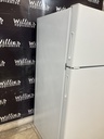 Hotpoint Used Refrigerator Top and Bottom 28x61 1/2” (White) 