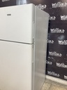 Hotpoint Used Refrigerator Top and Bottom 28x61 1/2” (White) 