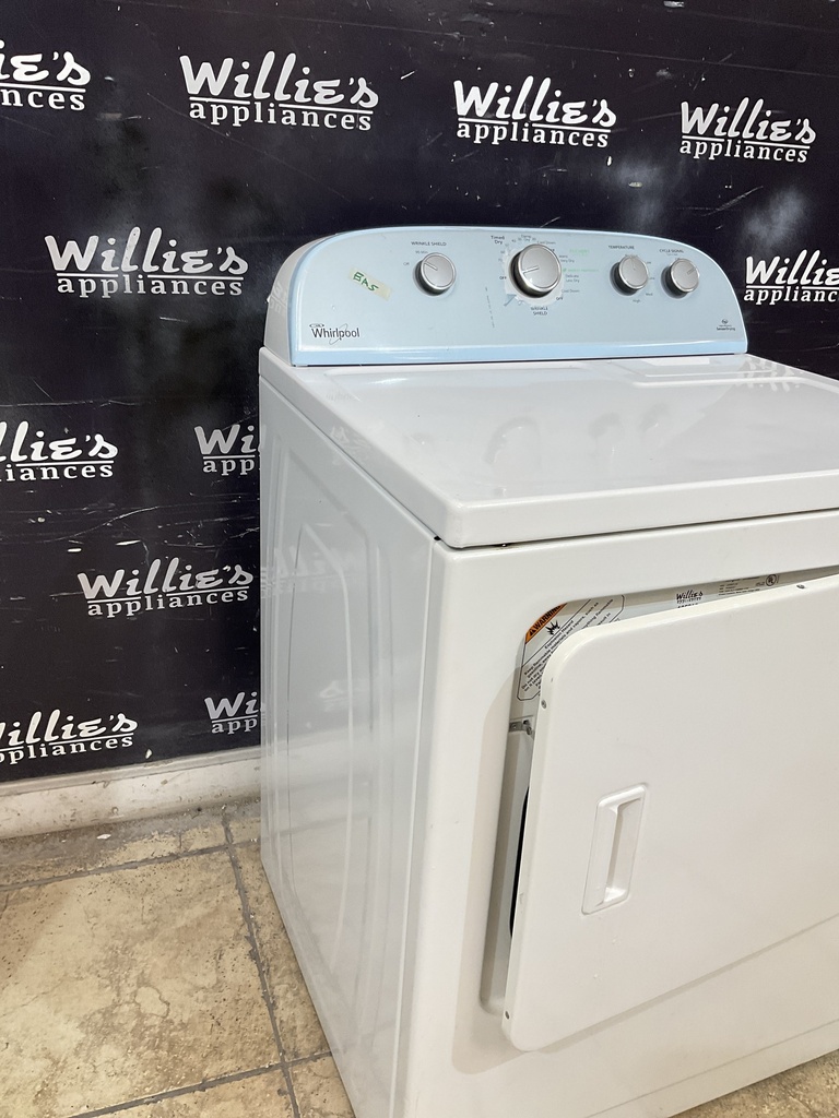 Whirlpool Used Natural Gas Dryer 29inches (White) 