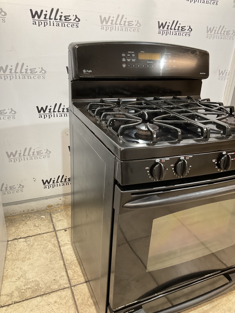 Ge Used Natural Gas Stove Double Oven 30inches 