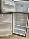 Ge Used Refrigerator Top and Bottom 28x67 (Stainless Steel) 