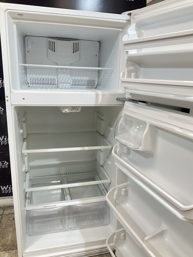 Kenmore Used Refrigerator Top and Bottom 30x66 (White) 
