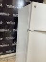 Ge Used Refrigerator Top and Bottom 28x64 1/2” (White) 