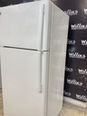 Ge Used Refrigerator Top and Bottom 28x64 1/2” (White) 