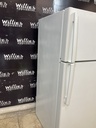 Ge Used Refrigerator Top and Bottom 28x61 1/2” (White) 