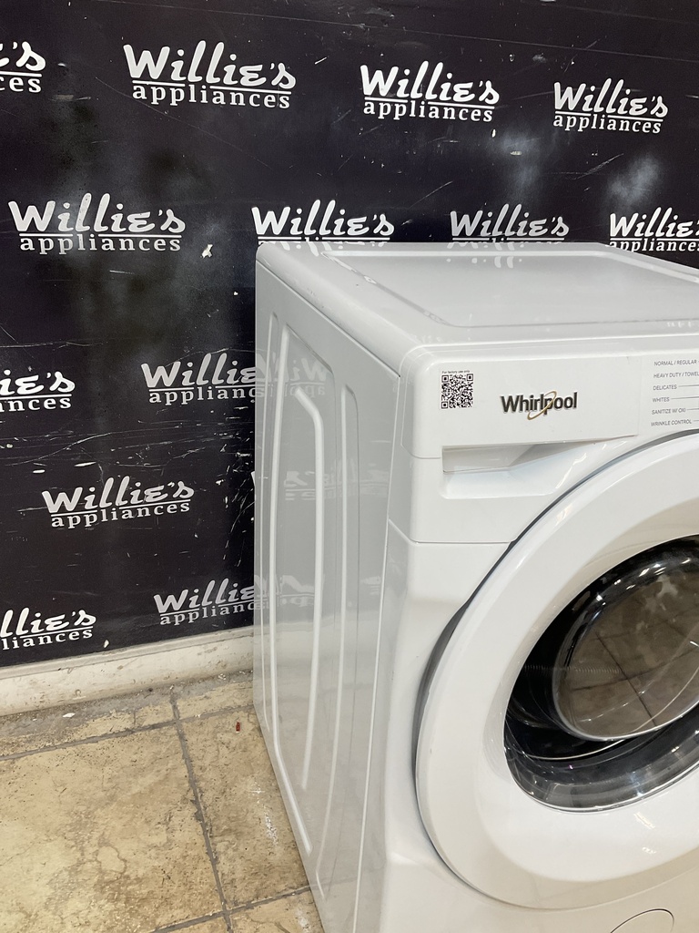 Whirlpool Used Washer Front-load 27inches (white) 