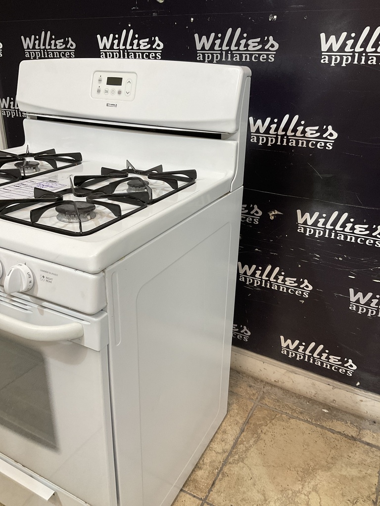 Kenmore Used Natural Gas Stove 30inches (White) 