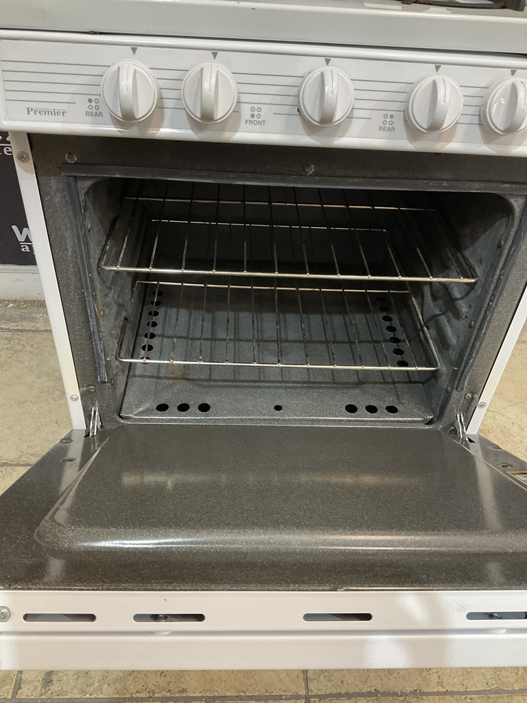 Premier Used Natural Gas Stove 24inches (White) 