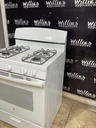Ge Used Natural Gas Stove 30inches (White) 