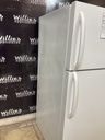 Frigidaire Used Refrigerator Top and Bottom 28x60 (White) 