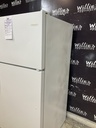 Frigidaire Used Refrigerator Top and Bottom 28x60 (White) 