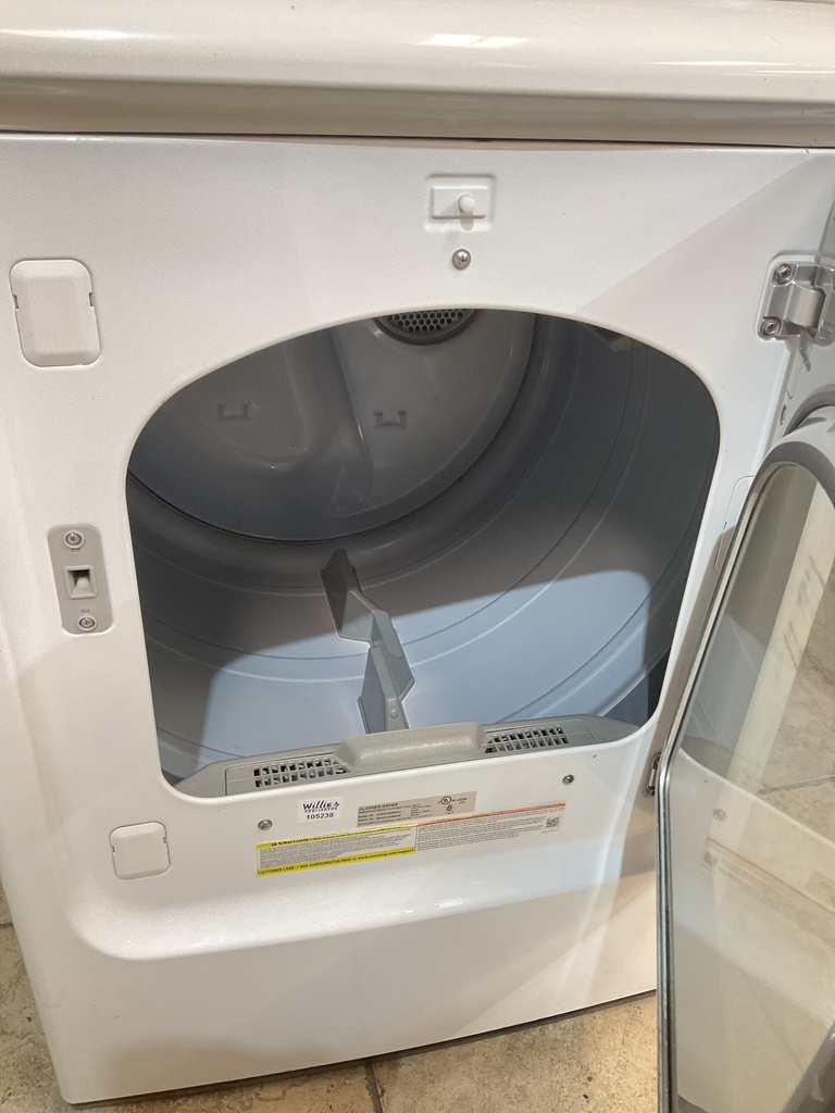 Samsung Used Electric Dryer 220volts (30 AMP) 27inches {3 prong} (White)