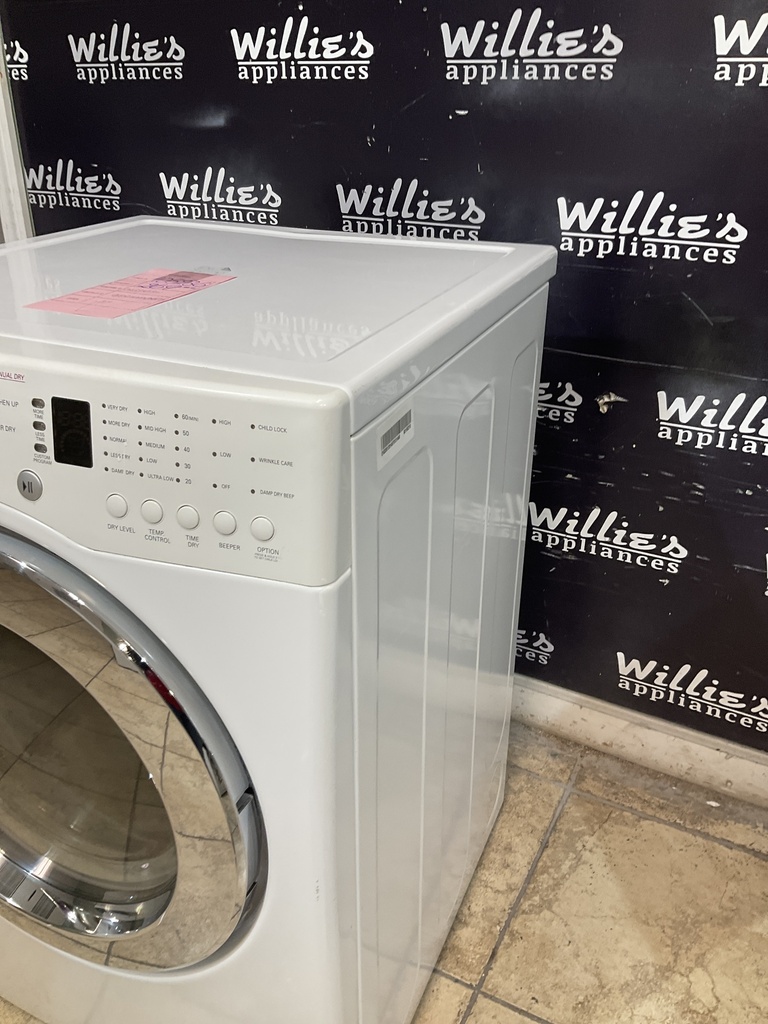 Lg Used Natural Gas Dryer 27inches (white) 