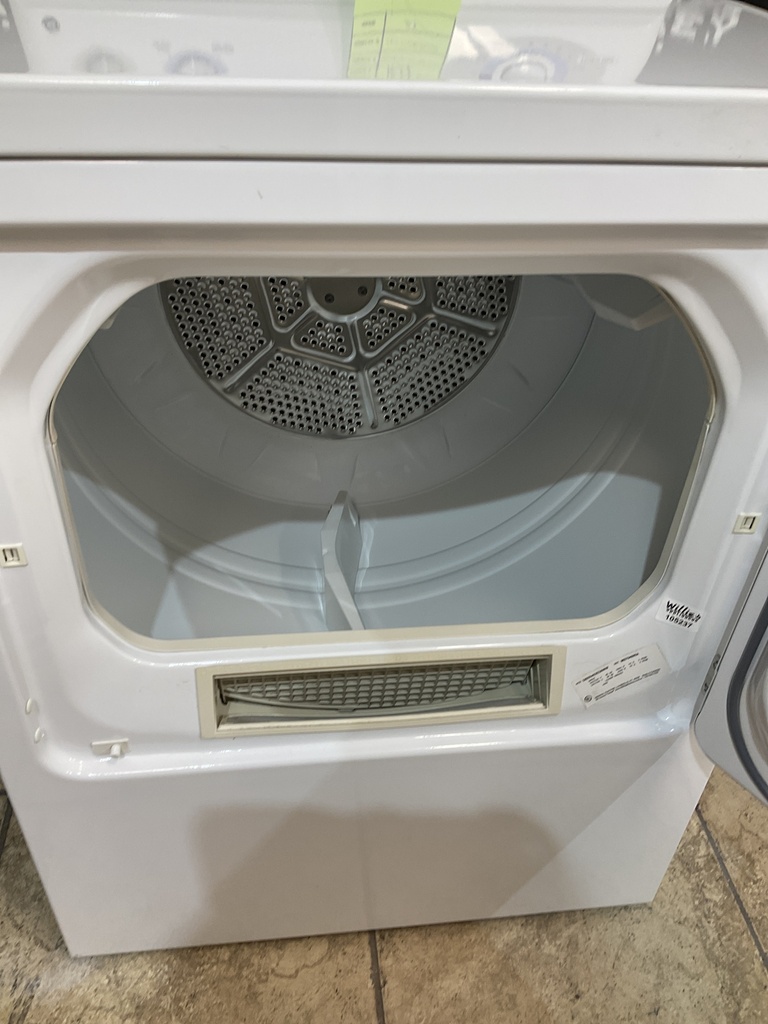 Ge Used Electric Dryer 220volts (30 AMP) {4 prong} (White) 