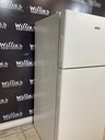Hotpoint Used Refrigerator Top and Bottom 28” x 61 1/2”. (White)