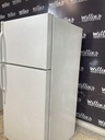 Ge Used Refrigerator Top and Bottom 28x61 1/2” (White) 