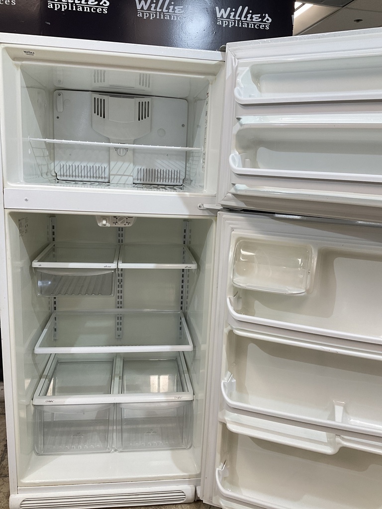 Amana Used Refrigerator Top and Bottom 30x66 1/2” (White) 