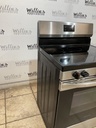 Frigidaire Used Electric Stove 220volts (40/50 AMP) 30inches {4 prong} (Stainless steel) 