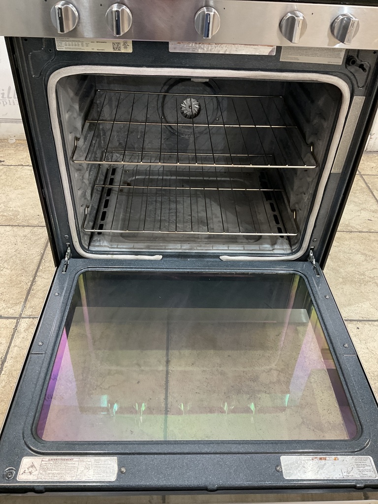 Whirlpool Used Gas Propane Stove 30inches (Stainless Steel) 