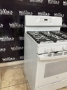 Ge Used Natural Gas Stove 30inches (white) 