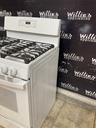 Ge Used Natural Gas Stove 30inches (white) 