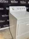 Whirlpool Used Electric Dryer 220volts (30 AMP) 29inches {4 prong} (White) 