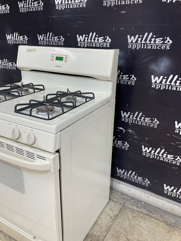 Hotpoint Used Gas Propane Stove 30inches (Bisque) 