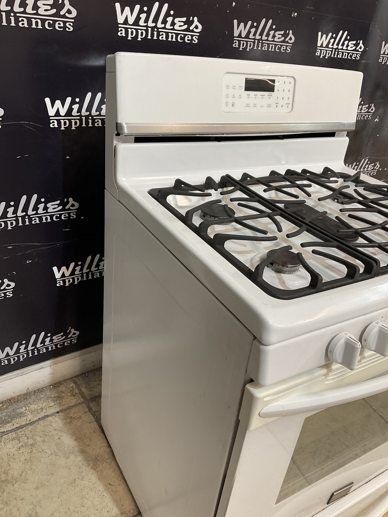 Frigidaire Used Natural Gas Stove 30inches (White) 