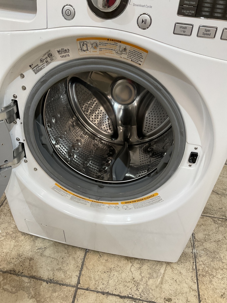 Lg Used Washer Front-load 27inches (white) 