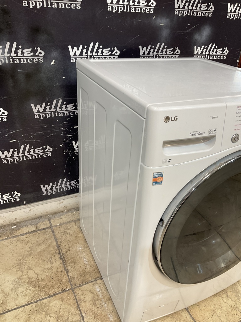 Lg Used Washer Front-load 27inches (white) 