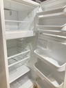 Frigidaire Used Refrigerator Top and Bottom 28 1/2” x 65” (White) 